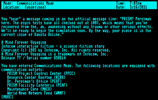 A Mind Forever Voyaging