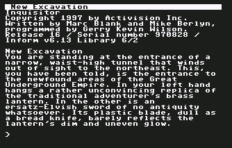 ZORK - THE UNDISCOVERED UNDERGROUND