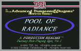 FORGOTTEN REALMS I - POOL OF RADIANCE