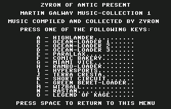 MARTIN GALWAY (UNOFFICIAL COLLECTION)